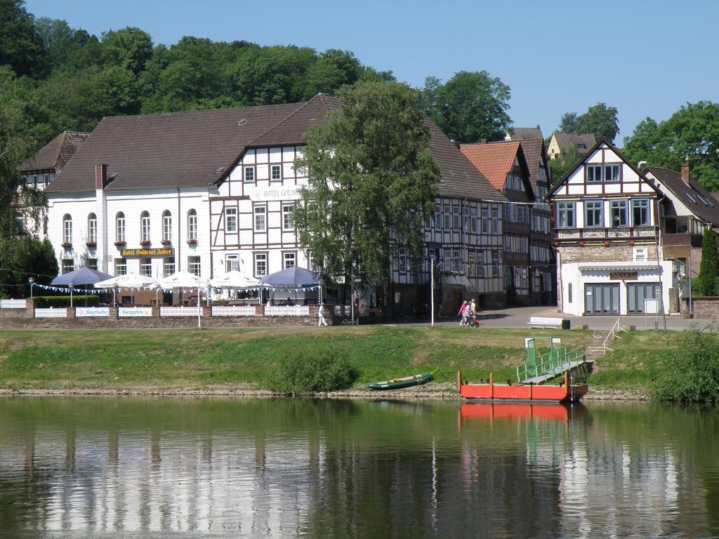 Hotel Goldener Anker Bodenwerder Ngoại thất bức ảnh