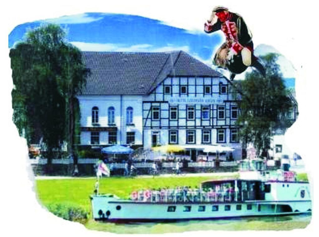 Hotel Goldener Anker Bodenwerder Ngoại thất bức ảnh
